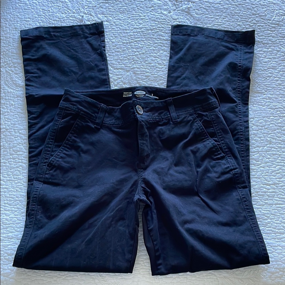 Old Navy Bootcut Khakis size 2